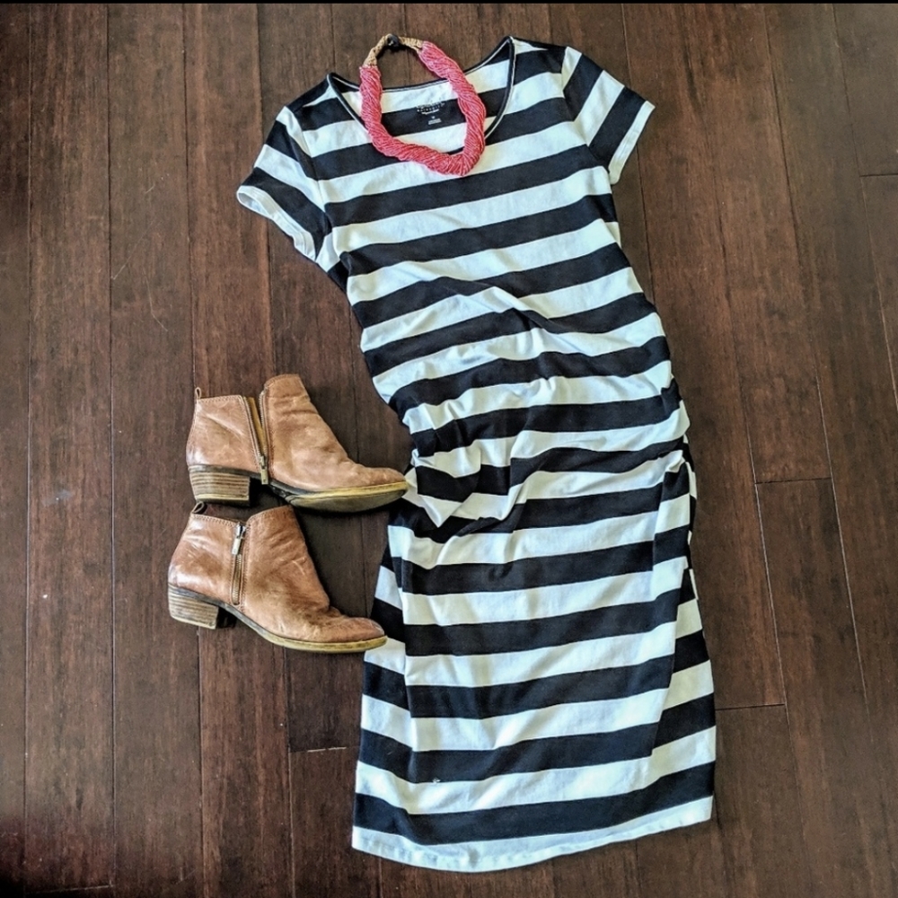 Two maternity dresses